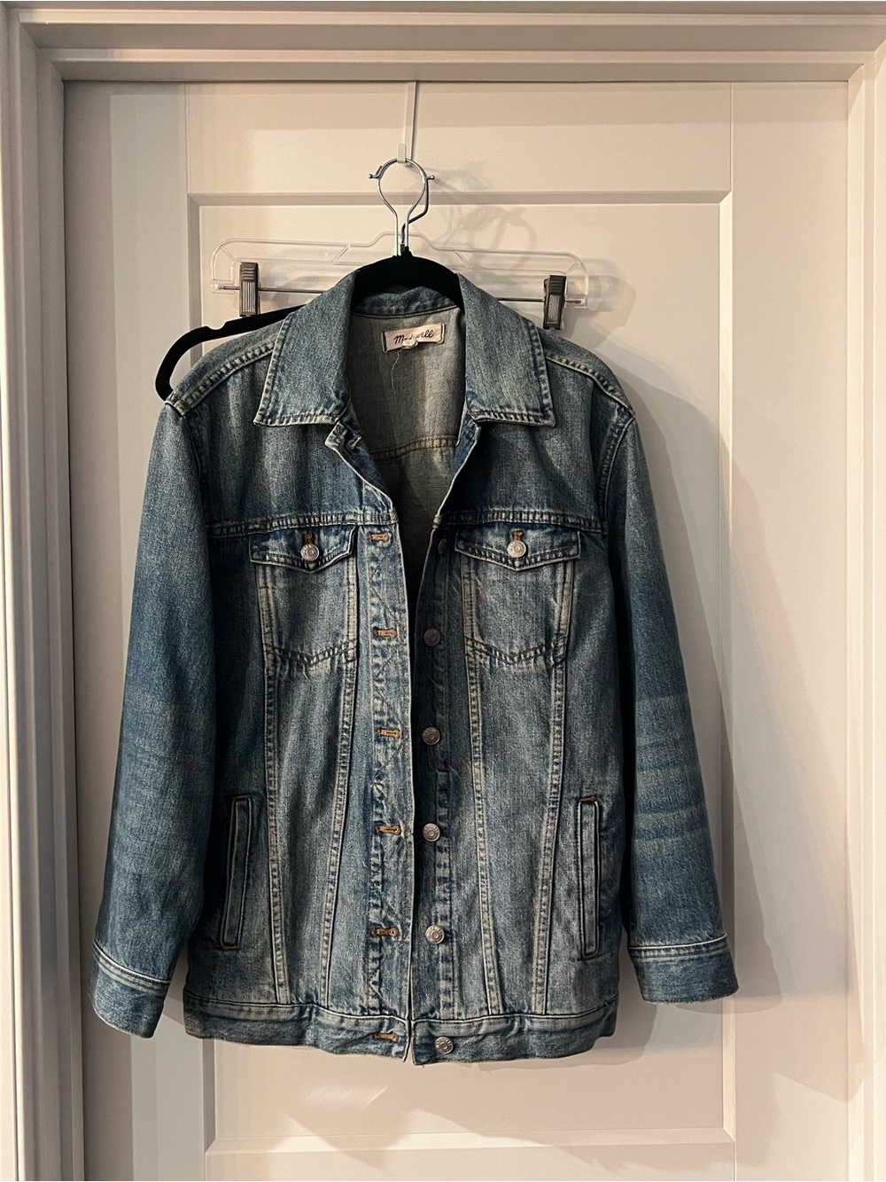 Madewell Light Blue Denim Jacket with Label